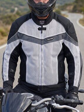 TourMaster Intake Series 2 Motorcycle Jacket 3XL Mesh padded w/ Rain Liner